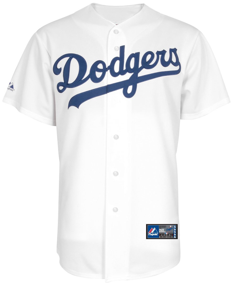 MLB Mens Los Angeles Dodgers Josh Beckett Home Replica